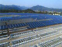太陽光発電設備（2,500kW）（造成・基礎・架台・パネル設置・排水・外柵）