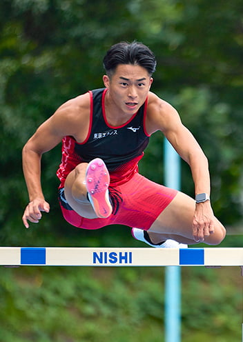 渡邊脩選手の競技写真