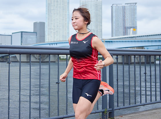 坂本美海選手の競技写真