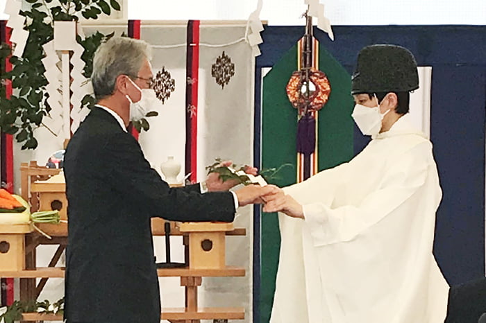 田原バイオマス発電所・安全祈願祭